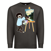 Smoke bob sloth Premium Sweatshirt - linhVisuals