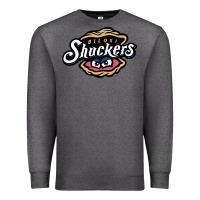 Charcoal Heather biloxi shuckers Premium Sweatshirt - linhVisuals