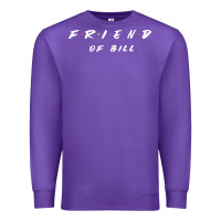 Purple friend of bill aa tv parody graphic shirt Premium Sweatshirt - linhVisuals