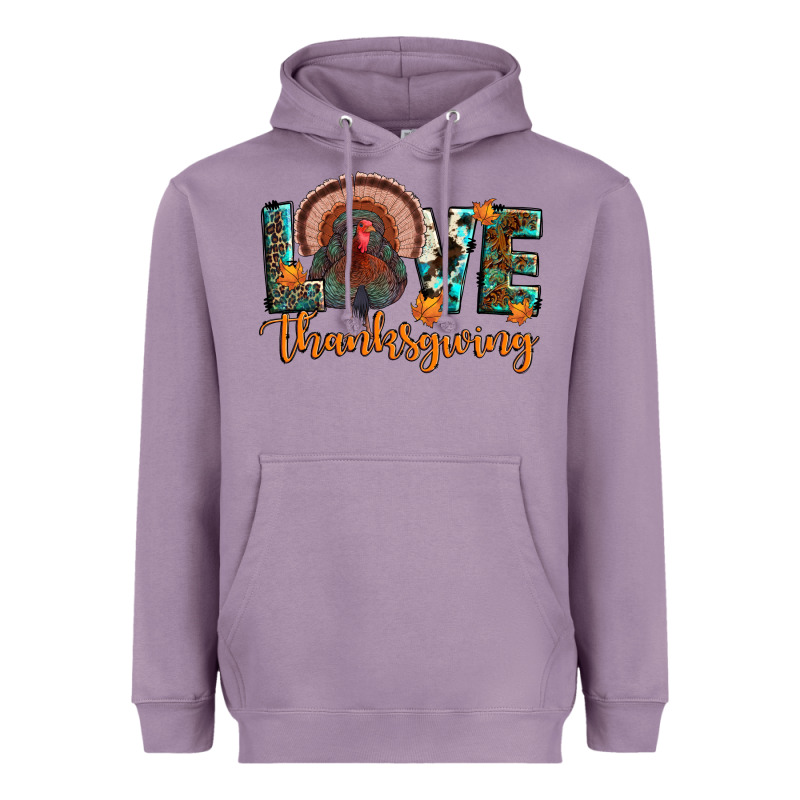 Love Thanksgiving Heavyweight Hoodie by JahusDesignShop | Teevron