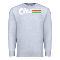 Heather Grey #commodore 64 Premium Sweatshirt - linhVisuals