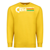 Lemon #commodore 64 Premium Sweatshirt - linhVisuals