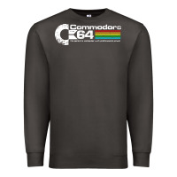 Smoke #commodore 64 Premium Sweatshirt - linhVisuals