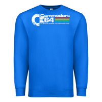True Royal #commodore 64 Premium Sweatshirt - linhVisuals