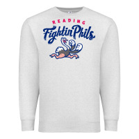 Oatmeal Heather reading fightin phils Premium Sweatshirt - linhVisuals