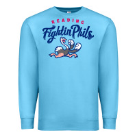 Ocean Blue reading fightin phils Premium Sweatshirt - linhVisuals