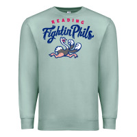 Seafoam reading fightin phils Premium Sweatshirt - linhVisuals
