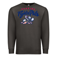 Smoke reading fightin phils Premium Sweatshirt - linhVisuals