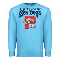 Ocean Blue sea dogs team Premium Sweatshirt - linhVisuals