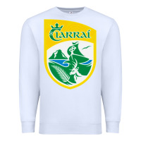 White kerry  gaa Premium Sweatshirt - linhVisuals