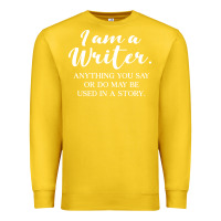 Lemon i am a writer Premium Sweatshirt - linhVisuals