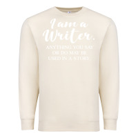 Sandshell i am a writer Premium Sweatshirt - linhVisuals