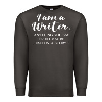 Smoke i am a writer Premium Sweatshirt - linhVisuals