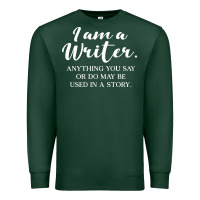 I Am A Writer Premium Sweatshirt | Teevron