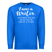 True Royal i am a writer Premium Sweatshirt - linhVisuals