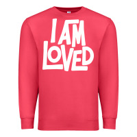 Cardinal i am loved Premium Sweatshirt - linhVisuals