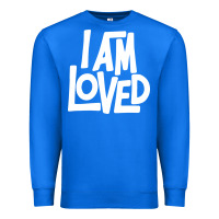 True Royal i am loved Premium Sweatshirt - linhVisuals