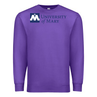 Purple University of Mary, Apparel Premium Sweatshirt - linhVisuals