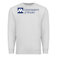 Dove Grey University of Mary, Apparel Premium Sweatshirt - linhVisuals