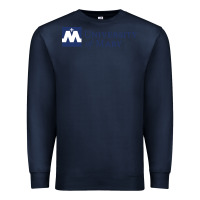 Navy University of Mary, Apparel Premium Sweatshirt - linhVisuals