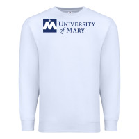 White University of Mary, Apparel Premium Sweatshirt - linhVisuals