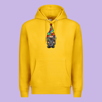 Gnome Autism Premium Hoodie Designed By Racoondesign