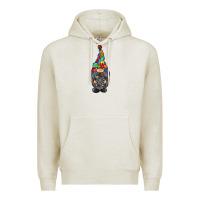 Oatmeal Heather gnome autism Premium Hoodie - RacoonDesign