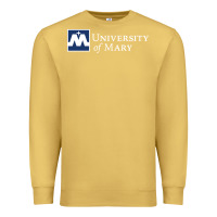 Antique Gold University of Mary, Apparel Premium Sweatshirt - linhVisuals