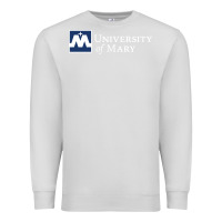 Dove Grey University of Mary, Apparel Premium Sweatshirt - linhVisuals