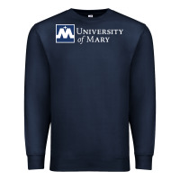 Navy University of Mary, Apparel Premium Sweatshirt - linhVisuals