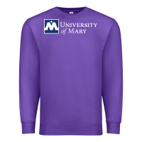 Purple University of Mary, Apparel Premium Sweatshirt - linhVisuals