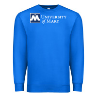 True Royal University of Mary, Apparel Premium Sweatshirt - linhVisuals