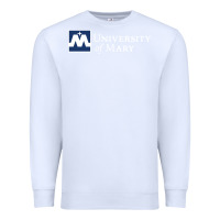 White University of Mary, Apparel Premium Sweatshirt - linhVisuals