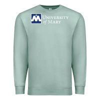 Seafoam University of Mary, Apparel Premium Sweatshirt - linhVisuals