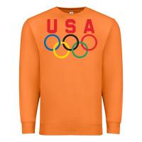 Carrot OLYMPIC RINGS Premium Sweatshirt - linhVisuals