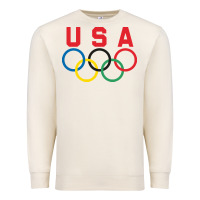Sandshell OLYMPIC RINGS Premium Sweatshirt - linhVisuals