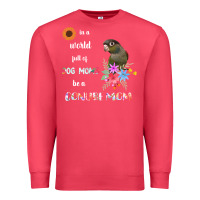 Cardinal funny be a green cheek conure parrot bird mom mother sweatshirt Premium Sweatshirt - linhVisuals