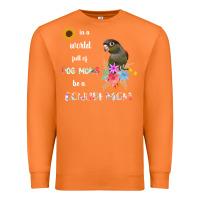 Carrot funny be a green cheek conure parrot bird mom mother sweatshirt Premium Sweatshirt - linhVisuals