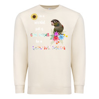 Sandshell funny be a green cheek conure parrot bird mom mother sweatshirt Premium Sweatshirt - linhVisuals