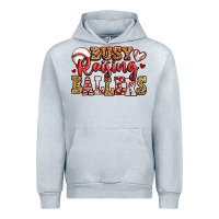Heather Grey busy raising ballers baseball Urban Hoodie - Jasminsmagicworld