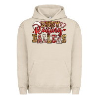 Pigment French Oak busy raising ballers baseball Urban Hoodie - Jasminsmagicworld