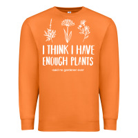 Carrot i think i have enough plants Premium Sweatshirt - linhVisuals