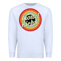 White lionel richie Premium Sweatshirt - linhVisuals