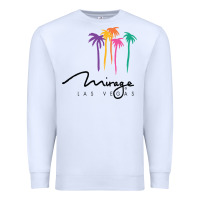White mirage Premium Sweatshirt - linhVisuals