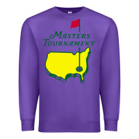 Purple MASTERS TOURNAMENT GOLF Premium Sweatshirt - linhVisuals
