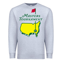 Heather Grey MASTERS TOURNAMENT GOLF Premium Sweatshirt - linhVisuals