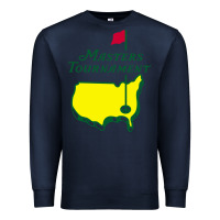 Navy MASTERS TOURNAMENT GOLF Premium Sweatshirt - linhVisuals