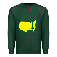 Sports Green MASTERS TOURNAMENT GOLF Premium Sweatshirt - linhVisuals