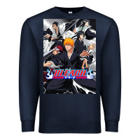 Navy Bleachs Anime Premium Sweatshirt - linhVisuals