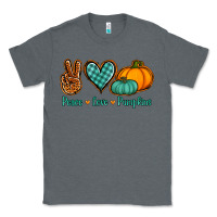 Charcoal Heather peace love pumpkins Classic Tee - Jasminsmagicworld